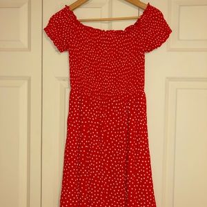 Polk a dot dress